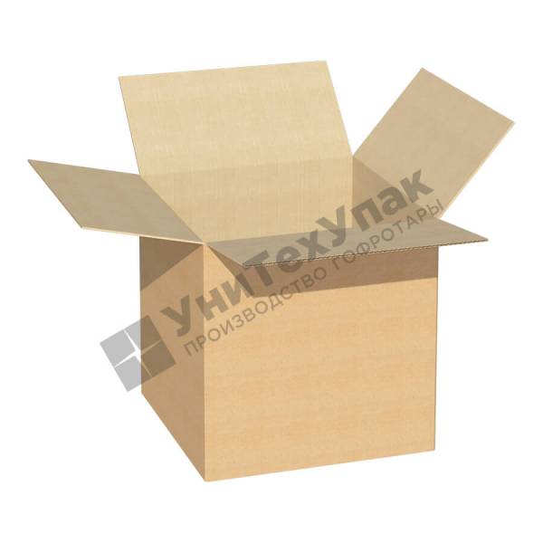 Гофрокороб 400*400*300 мм Т-23 (профиль B) бурый
